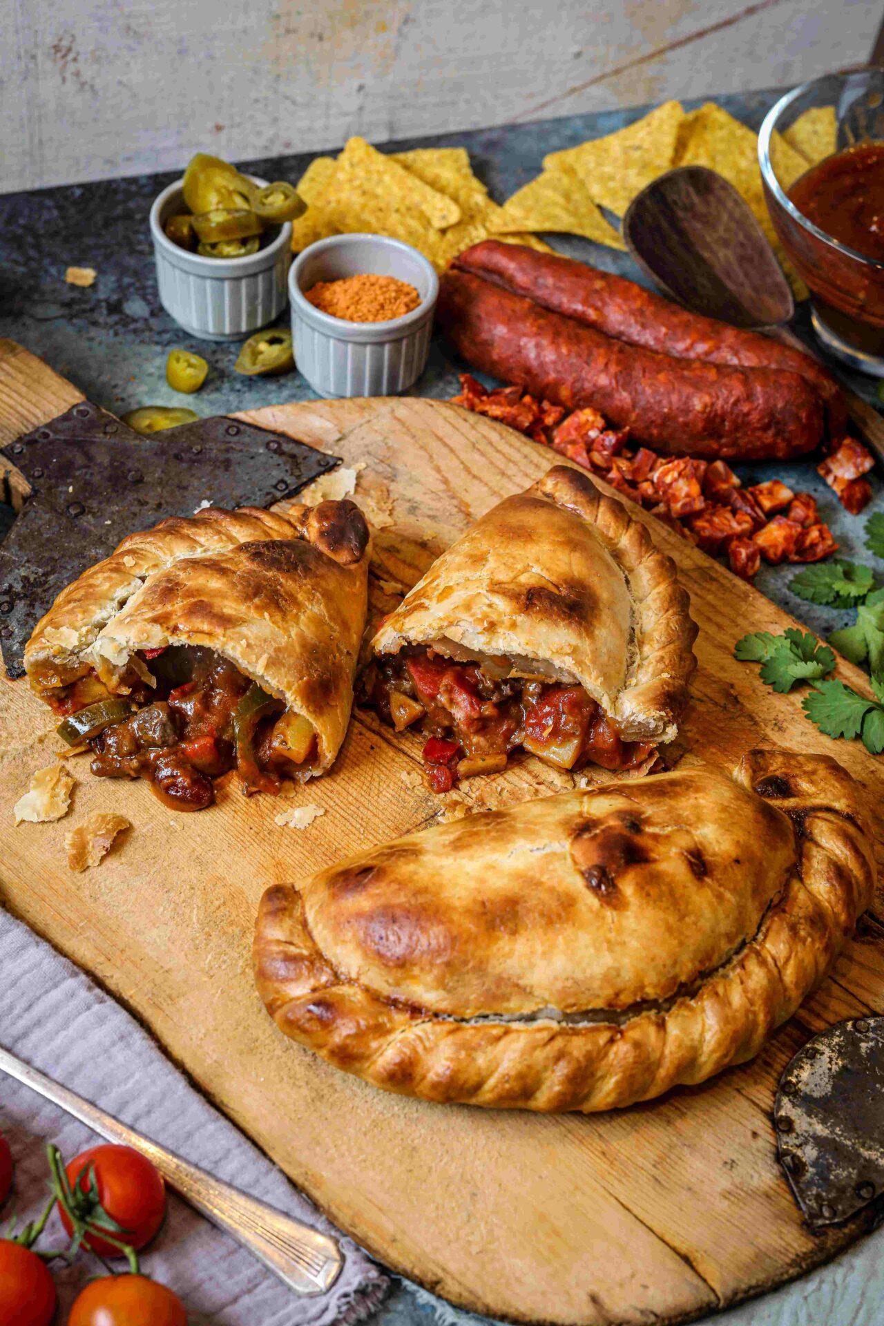 Spicy Chili Beef Pasty West Cornwall Pasty Co West Cornwall Pasty Co
